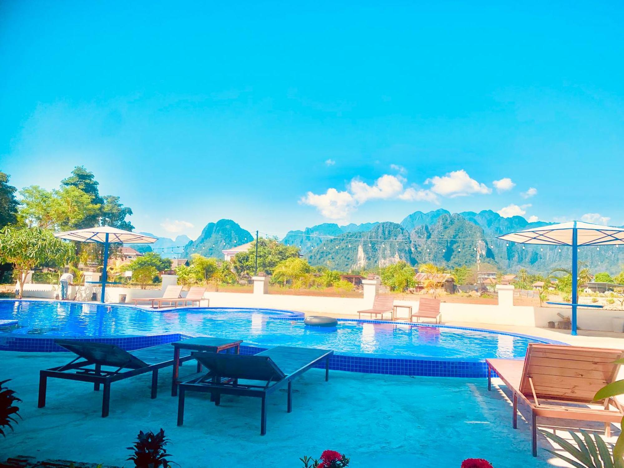Vang Vieng Garden Resort Exteriér fotografie
